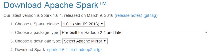 How to download apache spark